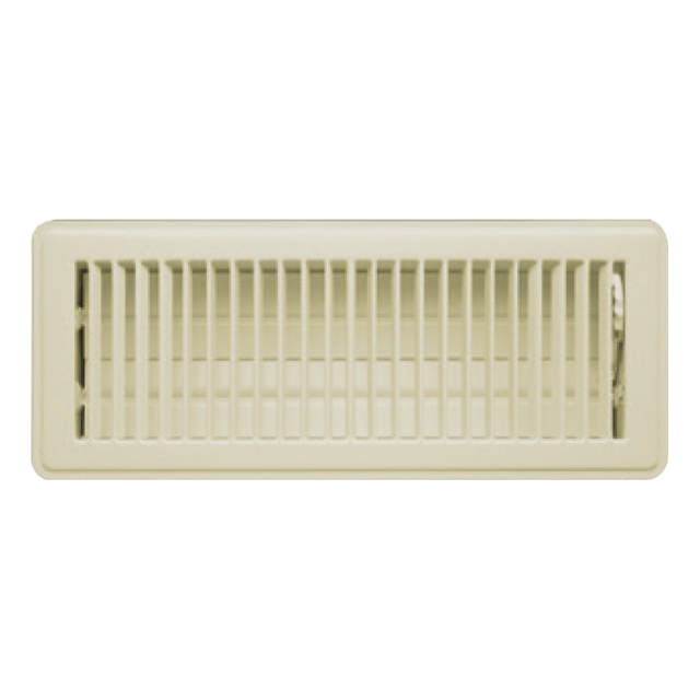 300.100 Floor Register Metal Cream
