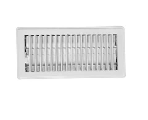 350.150 Floor Register Metal White