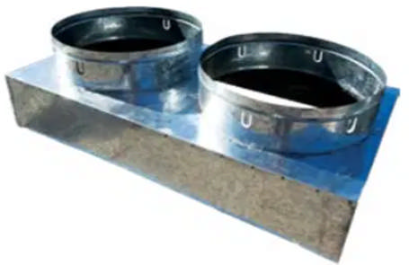 Return Plenum - 2x400mm 16