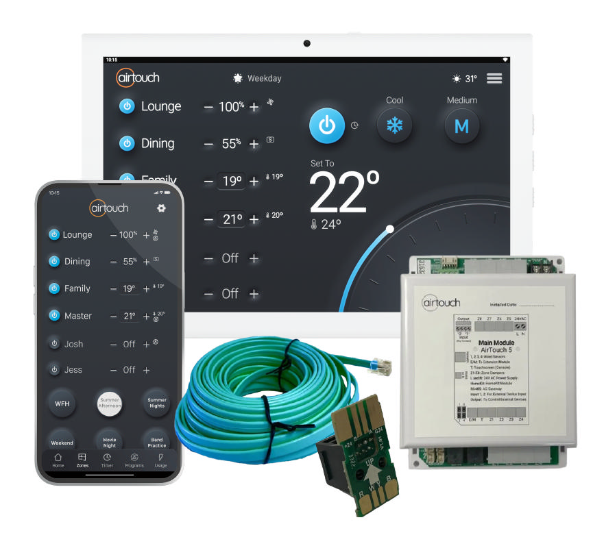 AirTouch5 9-16 Zone Control Kit 