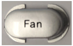 Printed Swtch Button for Fans