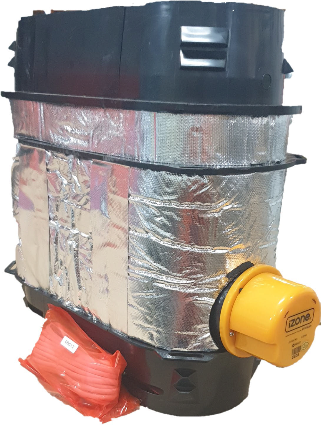 Zone In-Line Low Profile Damper Kit 400  mm