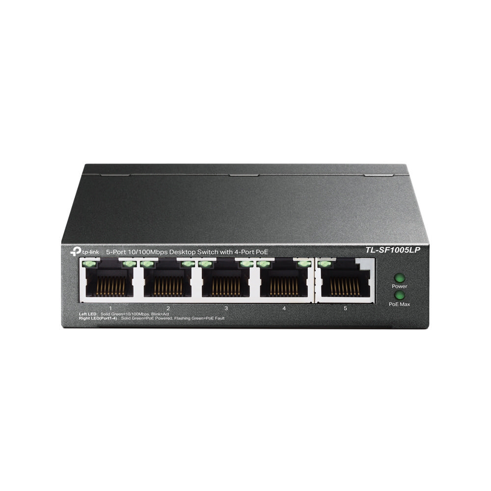 10/100MBPS Desktop Switch With 4-Port Poe