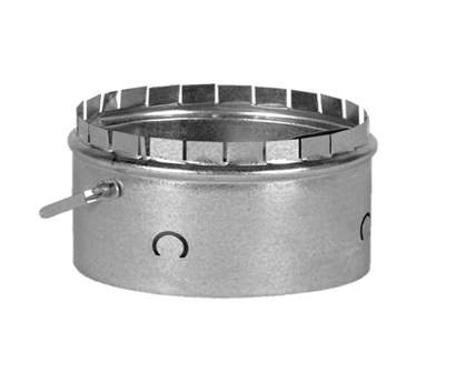 150mm Manual Damper In Starting Collar 