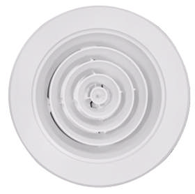 250mm Down Vent Diffuser Matte