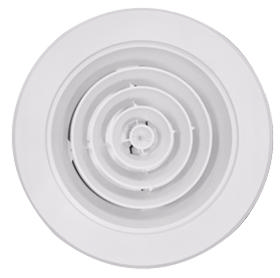 250mm Down Vent Diffuser Matte