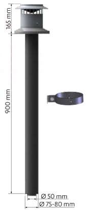 Brivis Weatherproof Flue Terminal