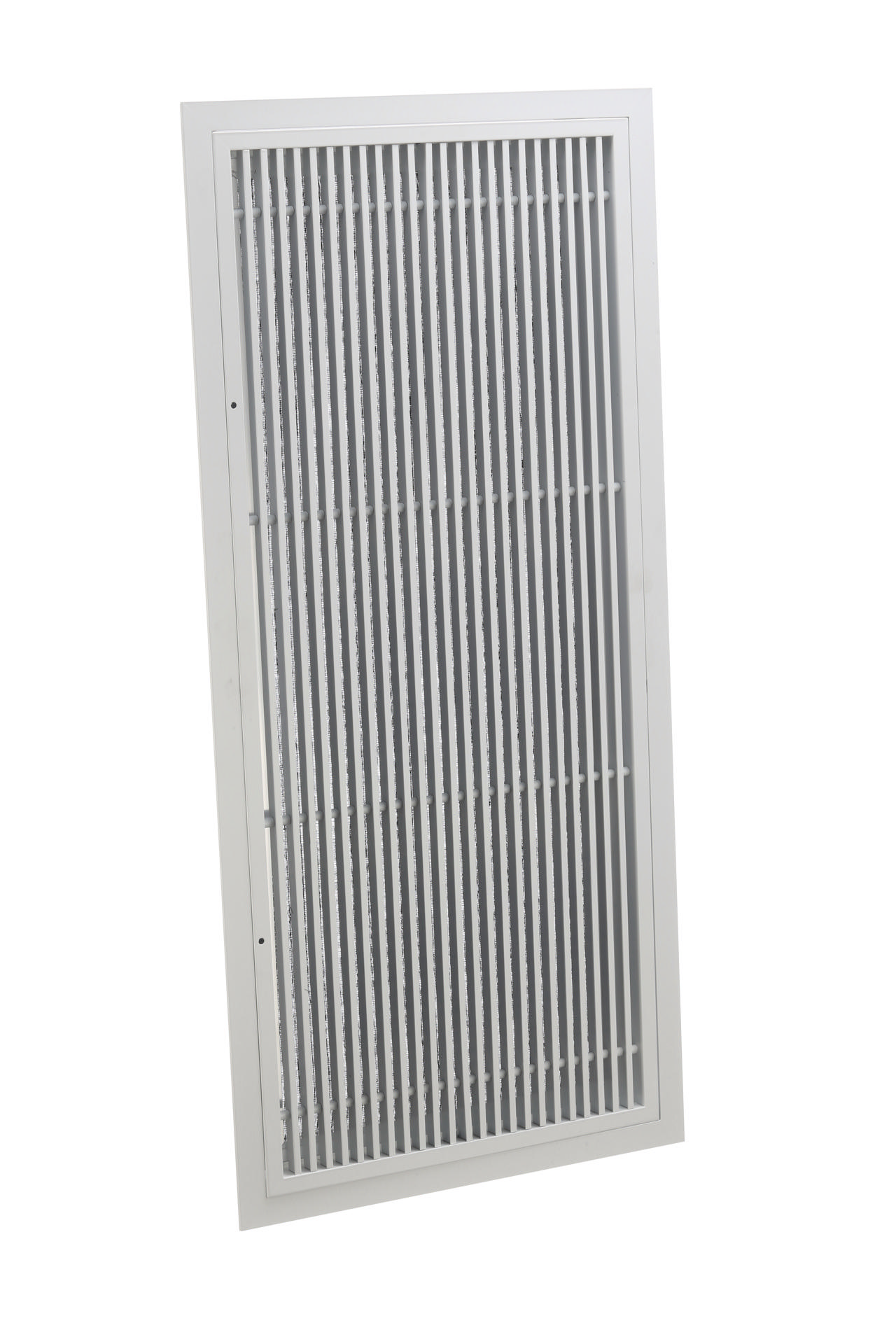 595.395 Linear Bar Return Air Grille 0 Deg White 