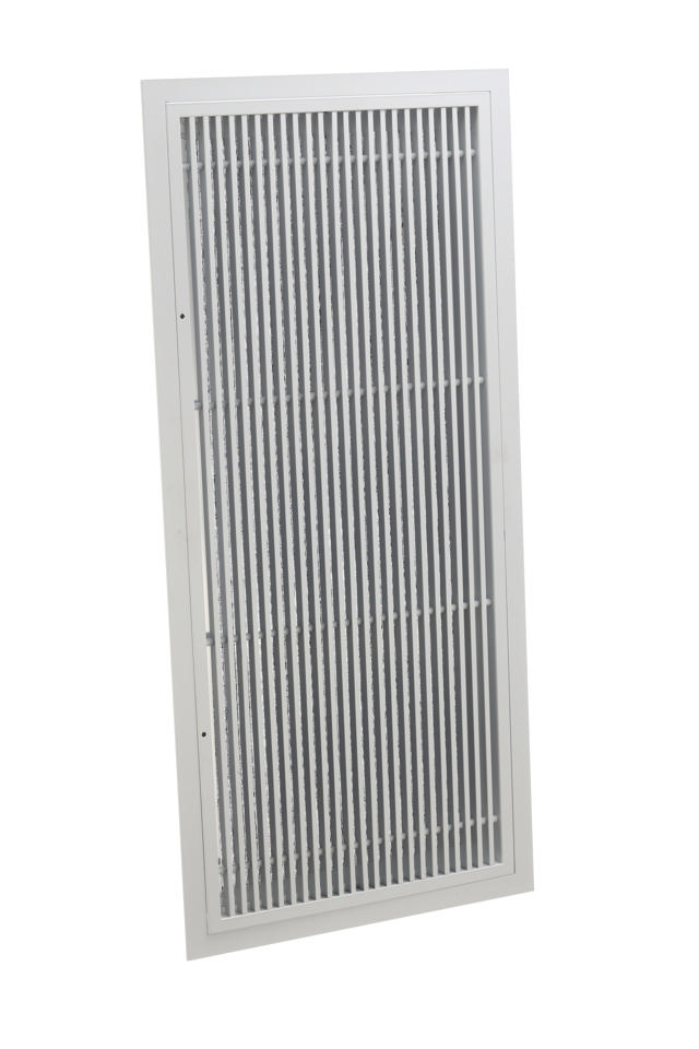 995.395 Linear Bar Return Air Grille 0 Deg Neck