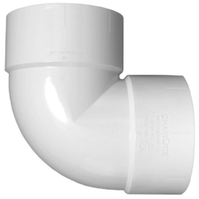 PVC Bend 100mm 90 Deg