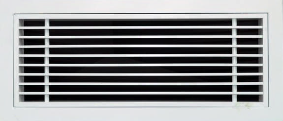 Linear Bar Grille 0 Deg Removable Core White 
