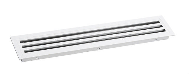 3 Slot Line Slot Diff Fixed Core 25mm White 