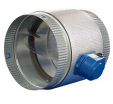 200mm 2.5Nm 24v Metal Motorised Damper