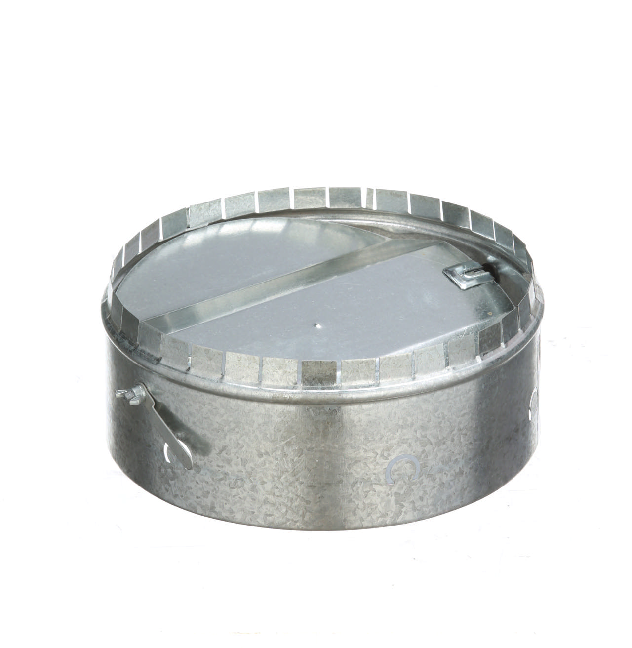 250mm Manual Damper in Starting Collar 