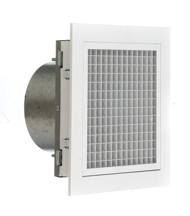 300.300-150 White Removable Core Eggcrate Grille