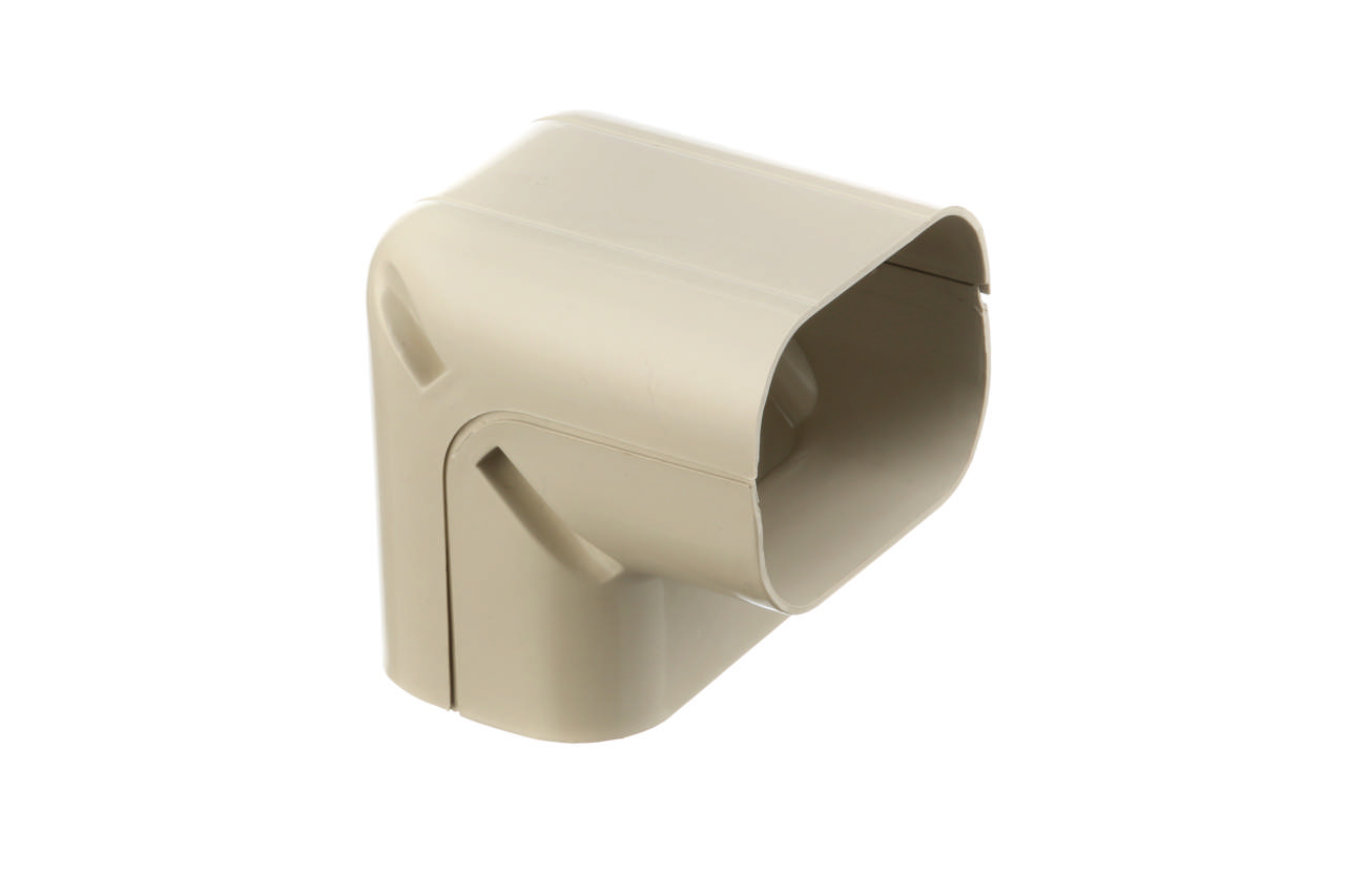 Pvc Pipe Duct 80mm Corner (Each)