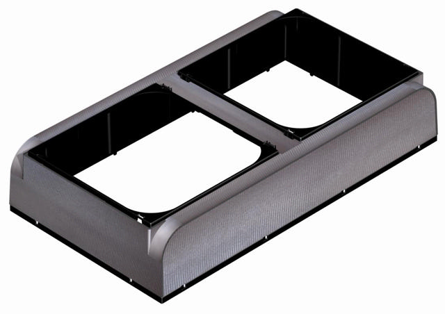 FASTCLIP R/A BOX 900 x 350 DOUBLE SPIGOT INS
