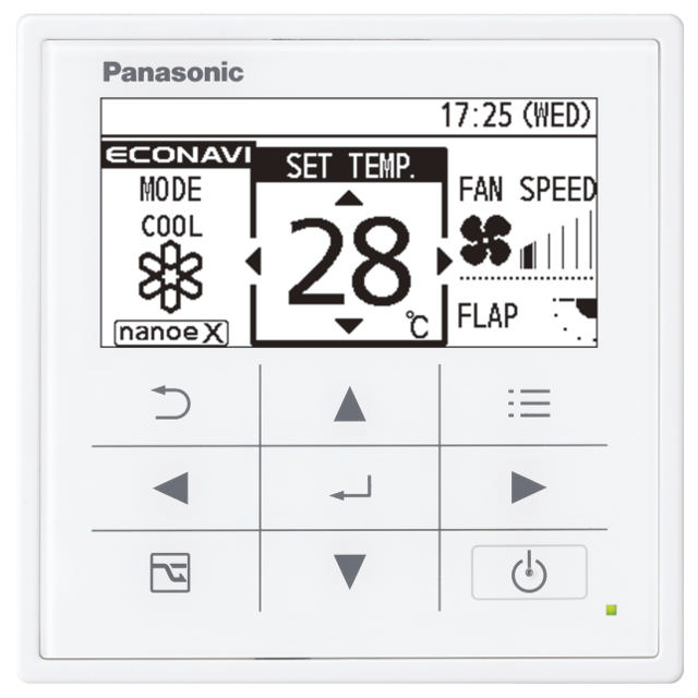 Panasonic Delux Wall Control - Ducted