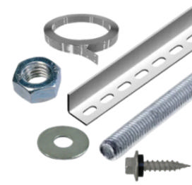 Slotted Angle, Hoop Iron and M10 All Thread