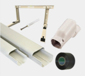 Wall Bracket, Plastic Capping & Wall Cap
