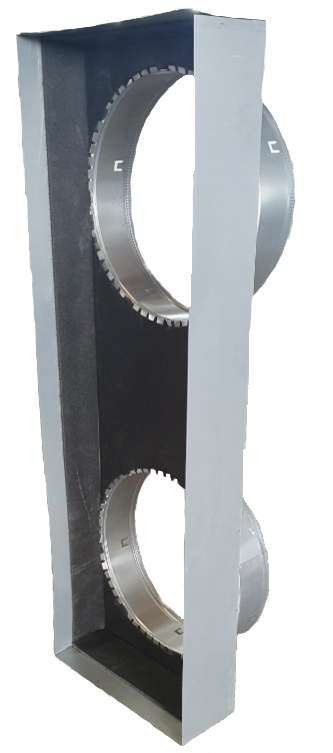 400.750 Return Air Box 5mm Ins 150 Deep 