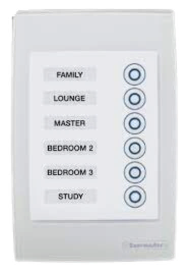 Zone Select 2-6 Zone Kit Touchpad  