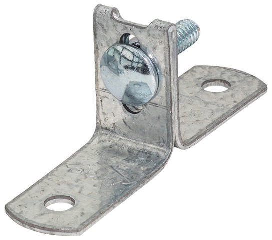 Stand Off Bracket Mild Steel PreGal 34mm High 