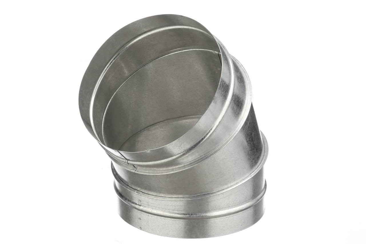 150mm Spiroduct Bend 45 Deg
