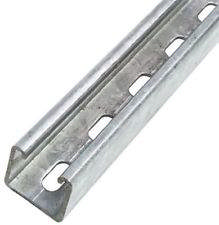 20.40.20-1.6mm Slotted Gal. U Chnl. 3-Mtr Lg.
