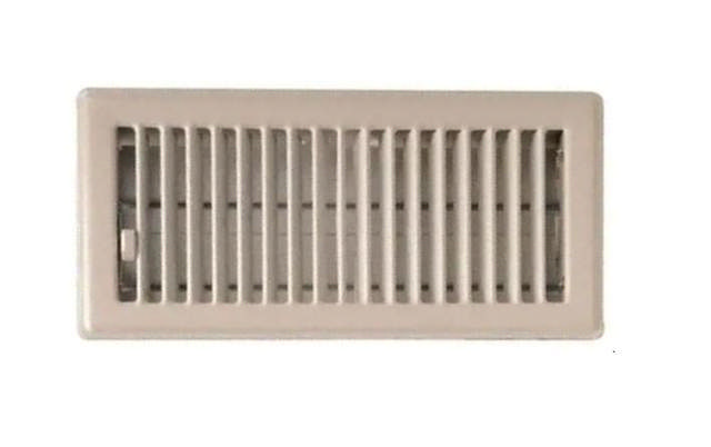 300.100 Floor Register Metal Beige 