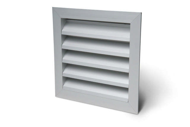 600.600 Alum. External Louvre Weather Proof Grille