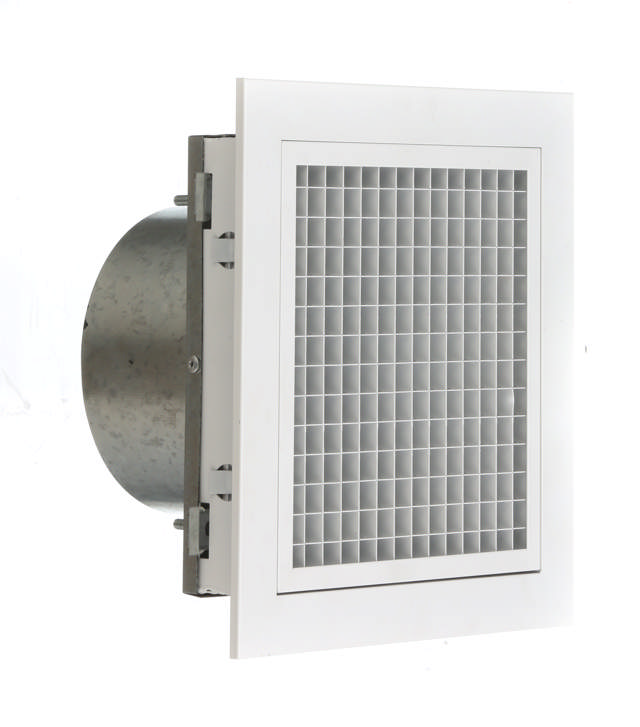 200.200-200 White Removable Core Eggcrate Grille