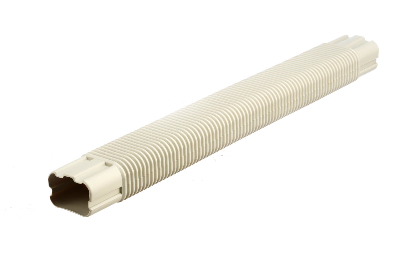 PVC Plastic Capping 80mm Flexible Joiner (Each)