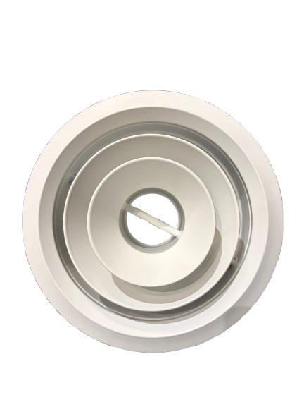 400mm Jet Diffuser Aluminium White 